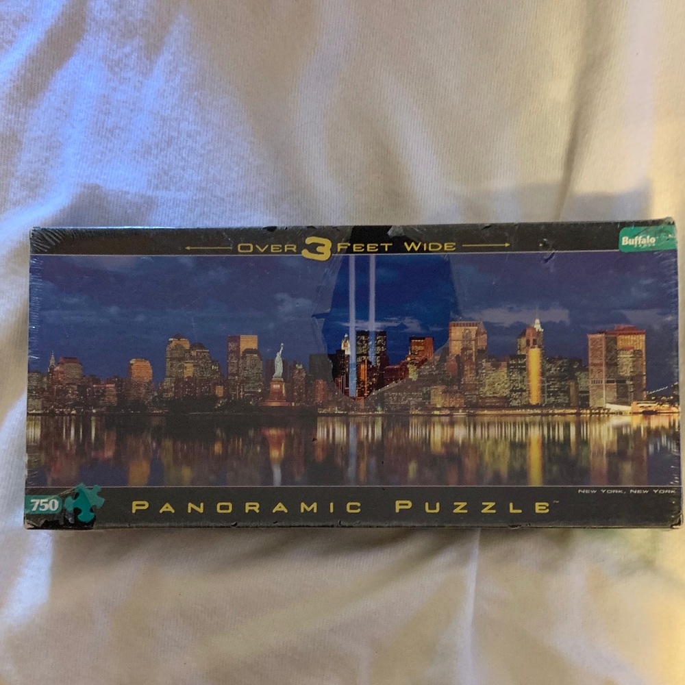 Buffalo games New York City skyline post 9/11